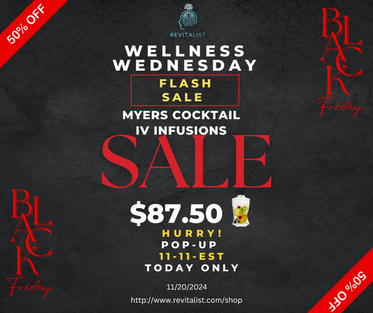 Myers Cocktail Infusion BUY & BANK TODAY ONLY!